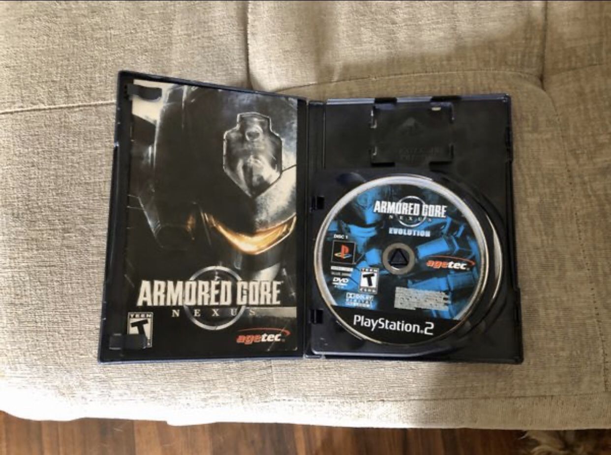 PS2 Games in case w/ manual $95