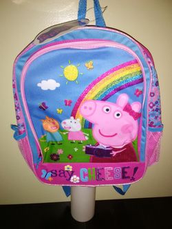 Peppa Pig "Say Cheese" Backpack $20 OBO