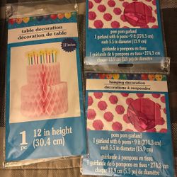 Assorted Party Supplies 