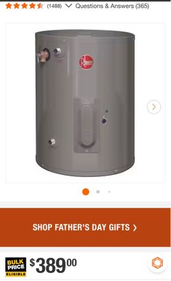 Electric water heater