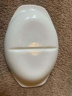 PYREX White double sided bowl