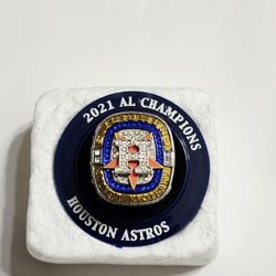 2021 Houston Astros Championship Ring In Original Box