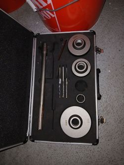 Concrete hole set