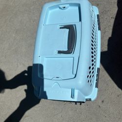 Blue Pet Cage With Handle 