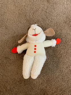 Vintage 90s Lamb Chop Plush 9”