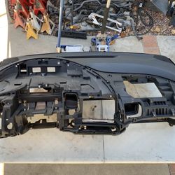 06-11 OEM Honda Civic Si Sedan Black Dashboard