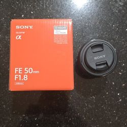 Sony - FE 50mm F1.8 Standard Lens | SEL50F18F/2