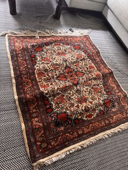 Antique Hand Knotted Rug