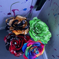 Bandana Handmade Roses 