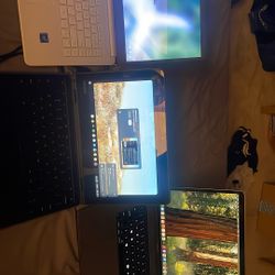 Google ChromeOS,- HP - 14" Laptop - Intel Celeron - And MacBook Pro 2019 Retina 