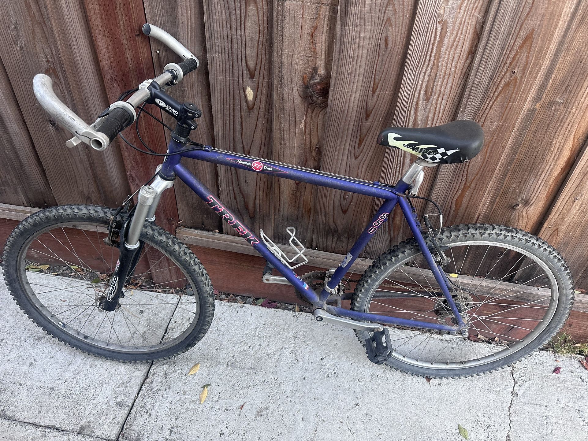 Trek Mountain Bike Size Medium