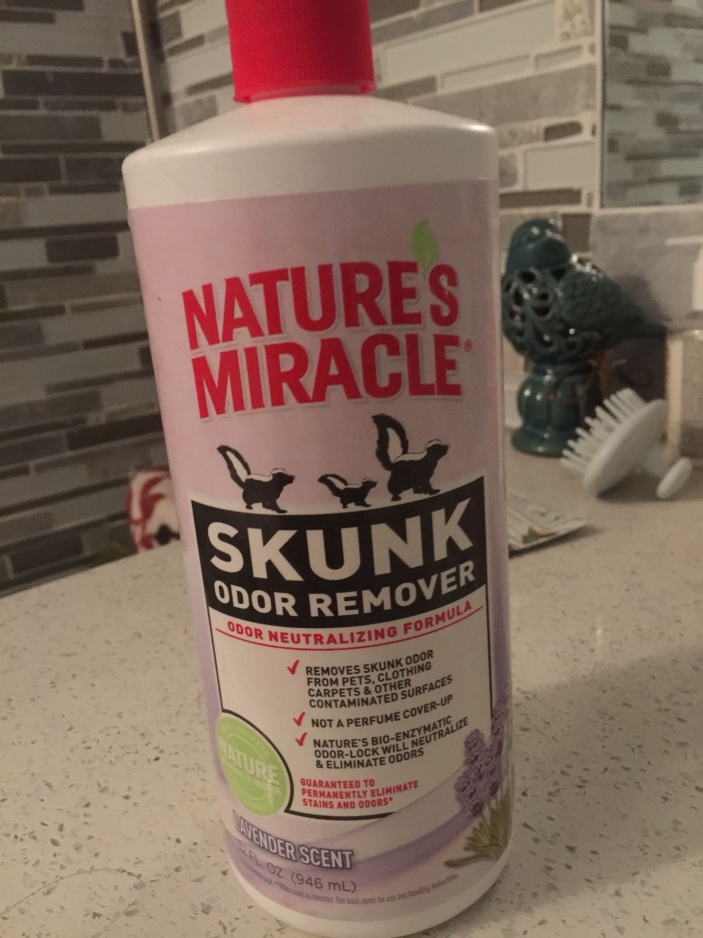 Natures miracle skunk odor remover