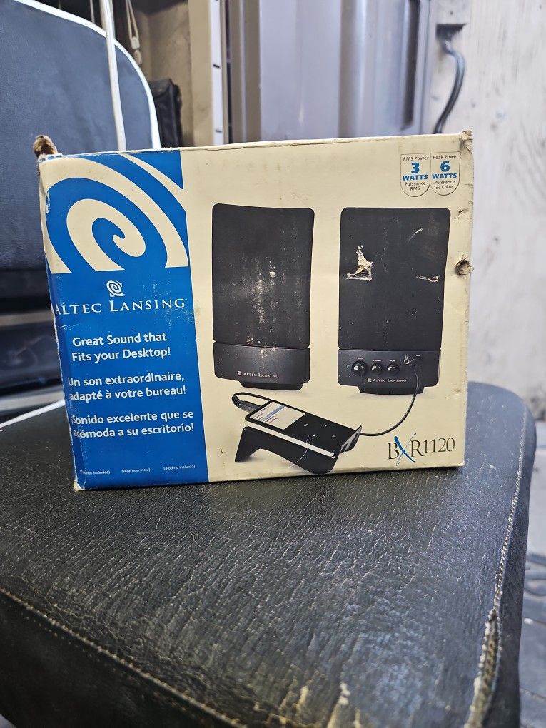 ALTEC LANSING NEW NEVER USE