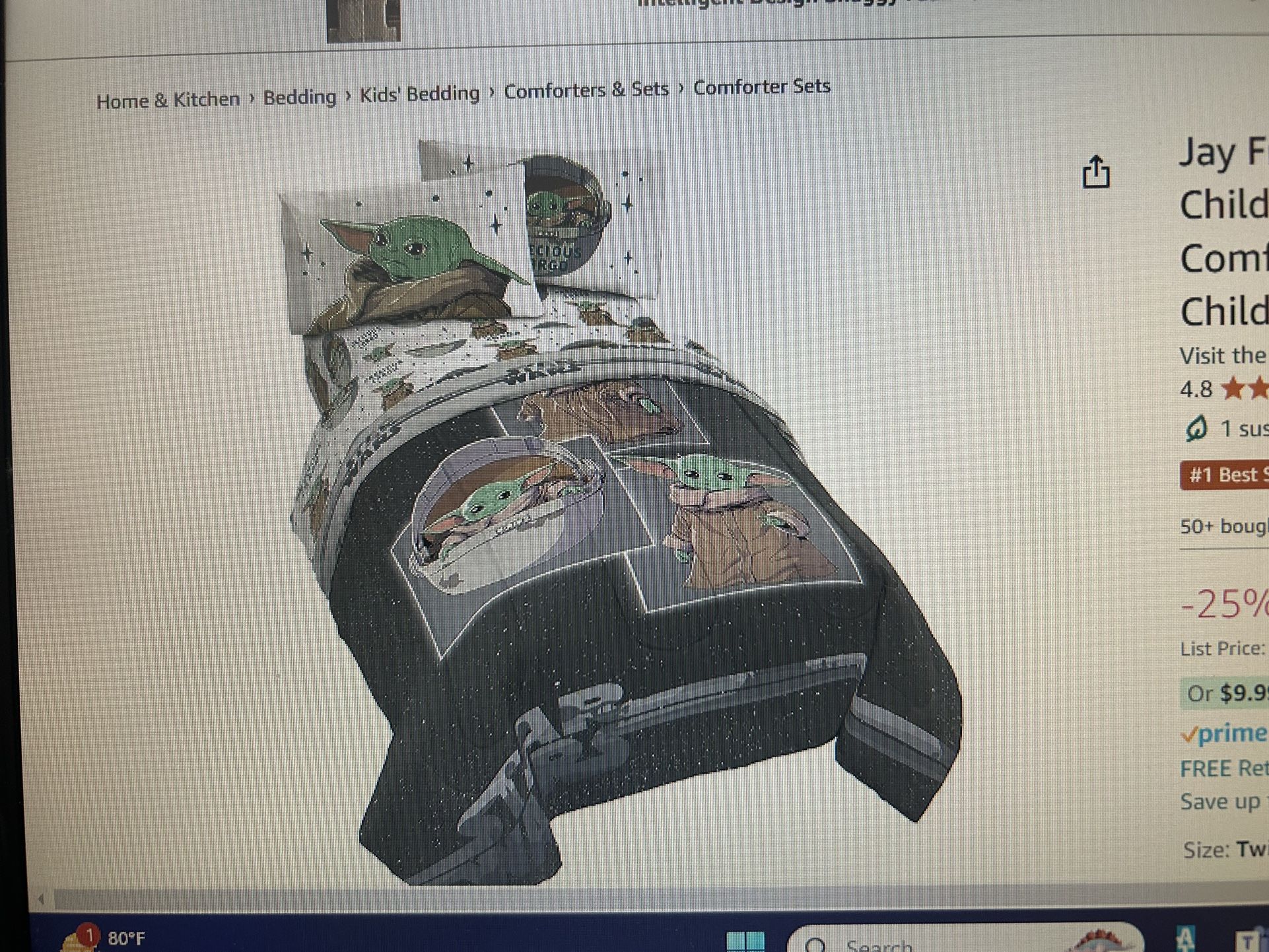 Twin Size Bedding Set