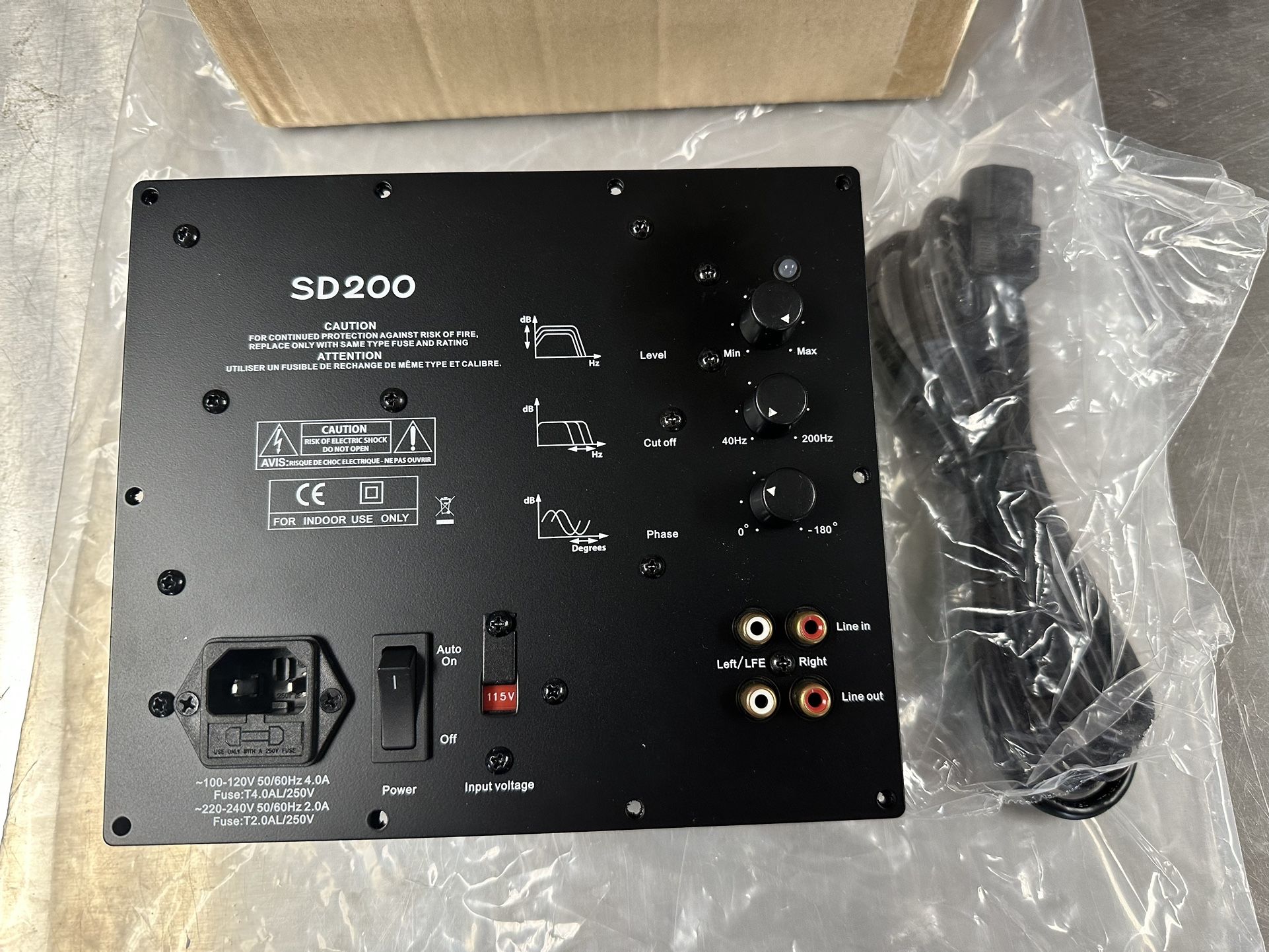 AMPS - Yung SD300 & SD200 Subwoofer Plate Amplifier Module