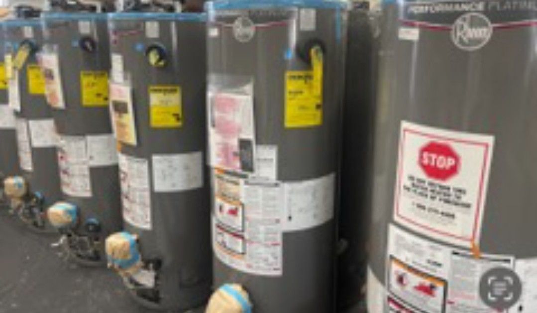 New Water Heater Rheem Performance Platinum 👏