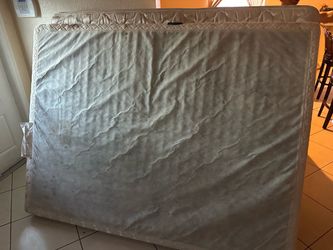 Queen bed and  Queen box spring