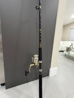 Fishing Rod & Shakespeare Contender Custom Reel Combo