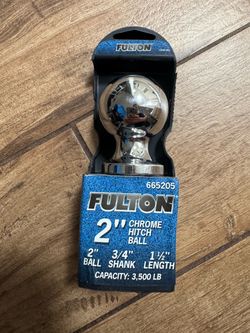 Fulton 2" Chrome Hitch Ball 3500 lb