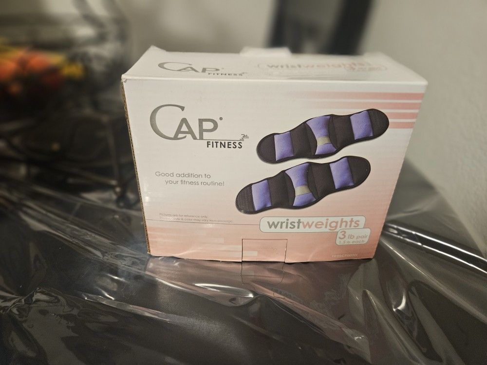 One Size Cap Fitness WristWeights