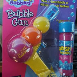VINTAGE 1998 KOOSH GIANT BUBBLE GUN MAKES BUBBLES