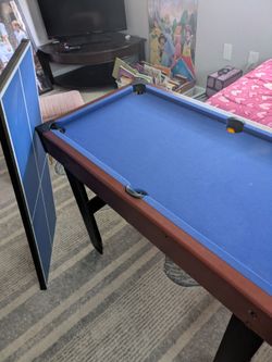 3 in one pool / ping pong / hockey table