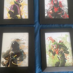 Framed Fornite Pictures