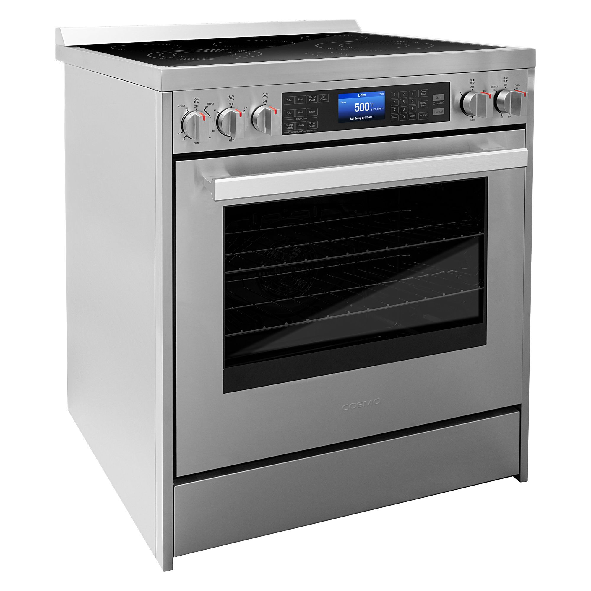 New Open Box 30" Electric Range with 7 Function Convection Oven
