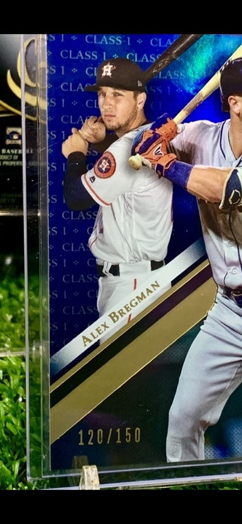 Topps Gold Label Blue Parallel Numbered To 150 Alex Bregman Houston Astros Baseball Cards