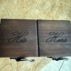 His & Hers Ring Box