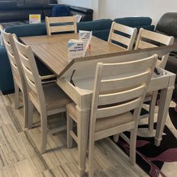 GORGEOUS JESSICA DINING TABLE SET!$799!*SAME DAY DELIVERY*NO CREDIT NEEDED*EASY FINANCING*HUGE SALE*