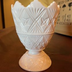  Pink 6” Footed Bowl Collectible