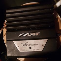Alpine Amplifier 