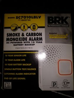 BRK Smoke and carbon monoxide alarm