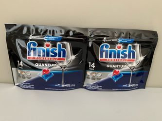 Finish Quantum 14ct Dishwasher Tabs, Price for Both