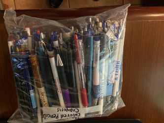 Big bag of pens