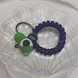 Monster Inc Handmade Keychain