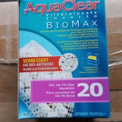 BioMax Filter Media for Aquaclear 20 Power Filters