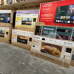 All Sizes abd major brands tvs in stock.  Call For Best Price 2136283392