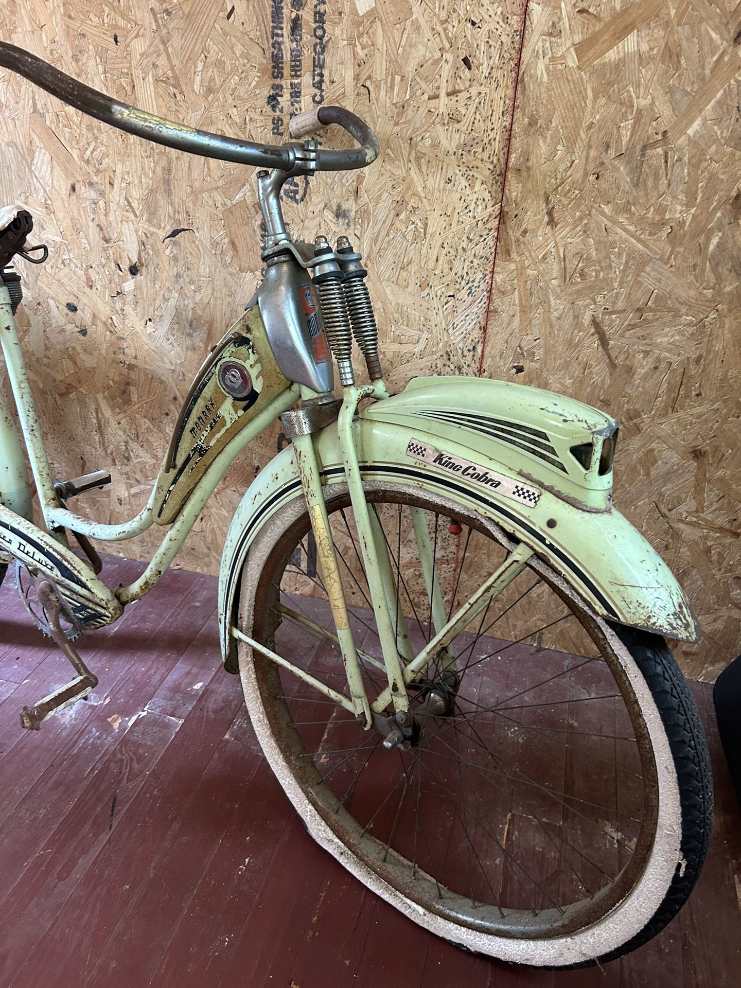 Monark-Super Deluxe-1950’s Women’s Bicycle-UNRESTORED