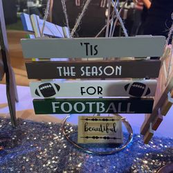 Small Hanging Wood Signage And Decor