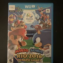 Wii U Mario And Sonic Rio 2016
