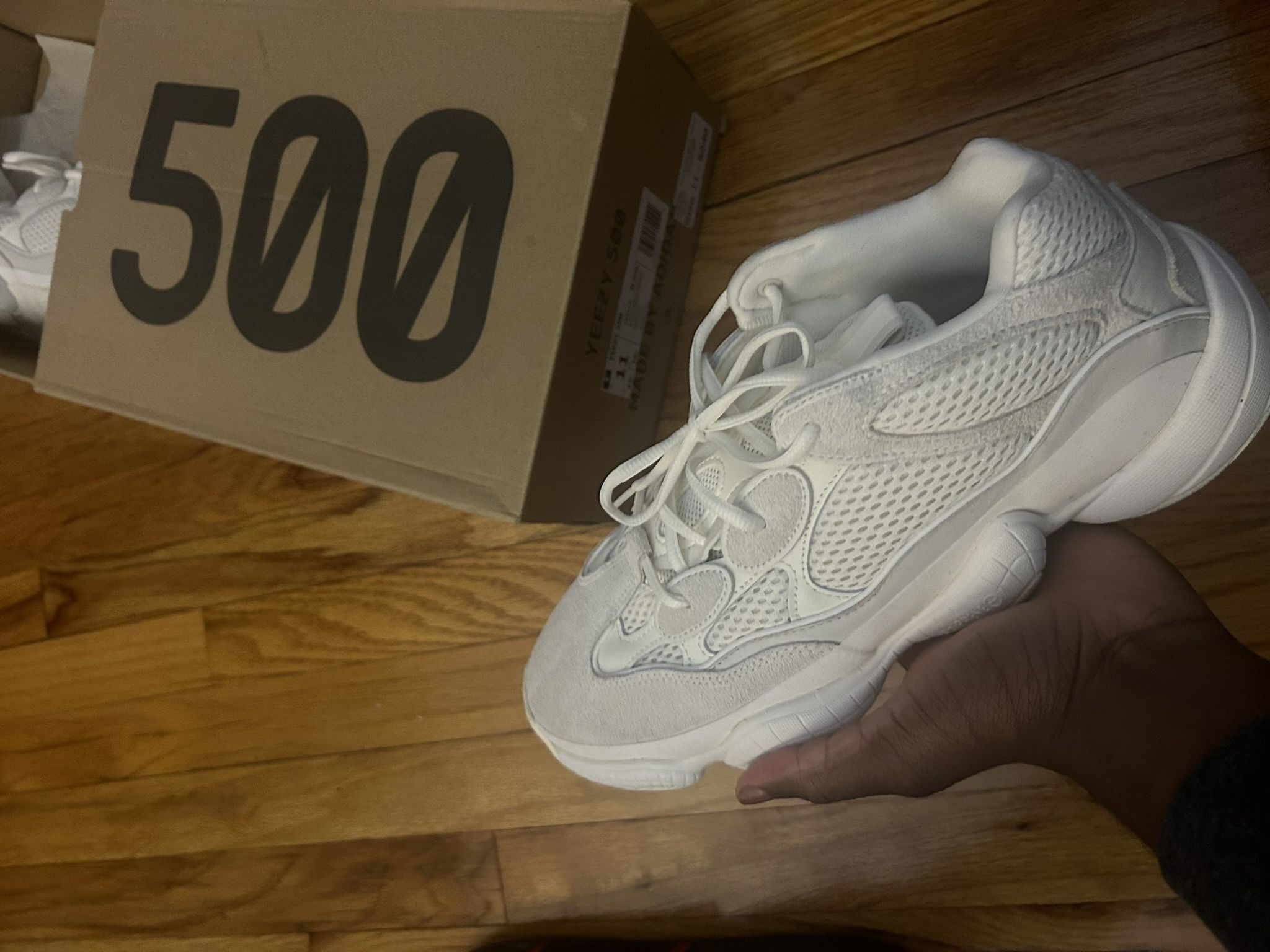 Yeezy 500 Bone White Size 11
