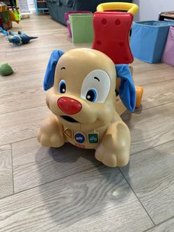 Fisher Price Push Toy Filled With Random Shapes 