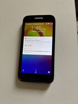 Android Smartphone in Black Case