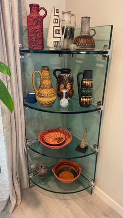 4-Level Glass Shelves