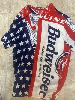 Budweiser Button Up 
