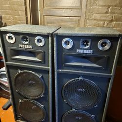 -2-Plye 15 inch size speakers
(Vosinas)