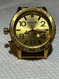 Nixon 51-30 Gold-Tone Watch Head