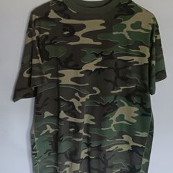 Vintage Rothco Camouflage Tshirt Size Xl